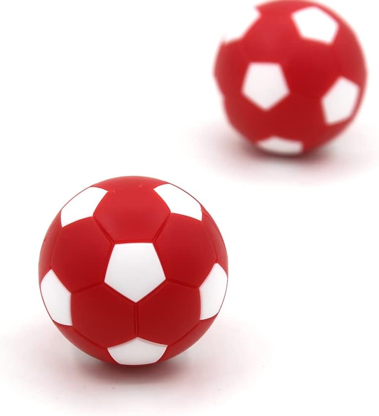 BQSPT Foosball Balls Foose Balls Table Football Soccer Replacement Multicolor Official Tabletop Game Size 32mm Mini Foosball-Set of 12 - Image 2